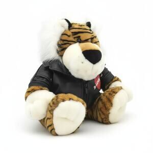 DAN DEE Collectors Choice Biker Tiger Wild Thing Plush Stuffed Animal 18.5"